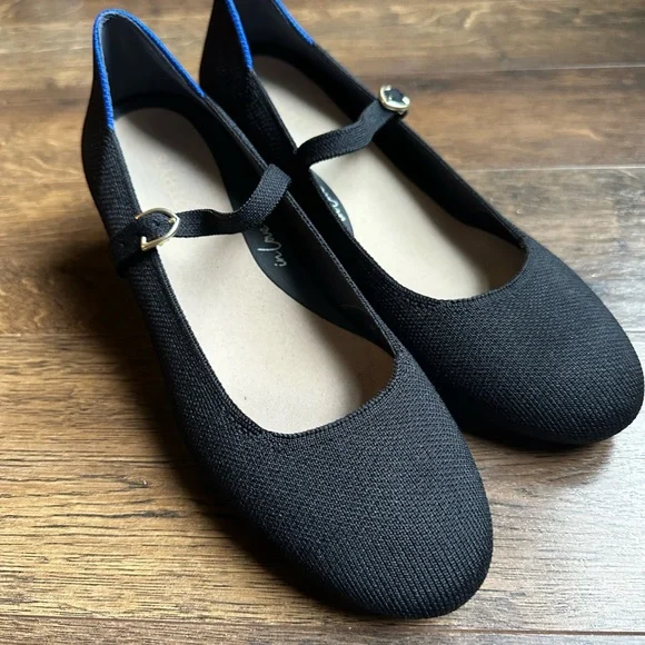 Rothy's the Mary Jane Heel Black - Picture 5 of 8